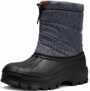 [SOARHOPE] ウィンターブーツ スノーブーツ メンズ 防寒ブーツ 冬 雪靴 スノーシューズ 男性 保暖 防水 裏起毛 通勤