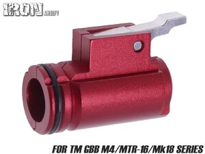 IRO-2006G　IRON AIRSOFT アルミCNC ホップアップチャンバー for TM GBB M4