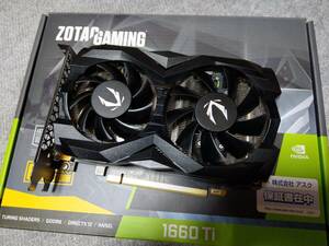 ZOTAC GAMING GeForce GTX 1660 Ti 6GB GDDR6 ZT-T16610F-10L グラフィックボード グラボ ゲーミング PC FPS APEX VALORANT RPG