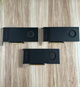 【動作確認済】NVIDIA RTX A4000 3個セット ②