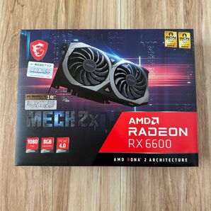 【新品・未開封】MSI Radeon RX 6600 MECH 2X