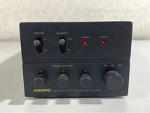 n7779-1 完動品 外観良好 MICRO マイクロ DD-100 専用 電源ユニット MD-100_画像2