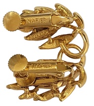 ☆NAPIER EARRING ／ ネイピア イヤリング アクセサリー ゴールド色 !!_画像9