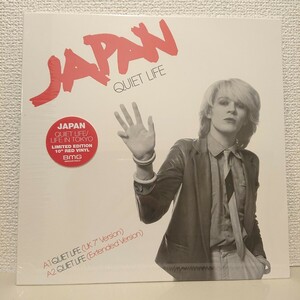 JAPAN JAPAN QUIET LIFE (COLOUR LP) (RED 140G) QUIET LIFE (COLOUR LP)