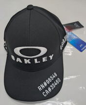 【新品タグ付】オークリー（OAKLEY) FIXED CAP24.0　FOS901712　カラーBLACKOUT（02E)【O-TECH COLD】冷感キャップ　限定1個_画像3
