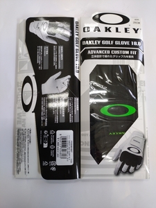 新商品【新品】OAKLEY（オークリー）GOLF　GLOVE　18.0　FOS901697（01G　BLACK）25㎝　2枚組　正規品　ストレッチパーツを各所に配置