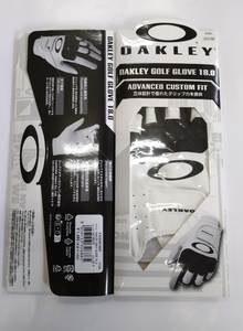 新商品【新品】OAKLEY（オークリー）GOLF　GLOVE　18.0　FOS901697（100　WHITE）25㎝　2枚組　正規品　ストレッチパーツを各所に配置