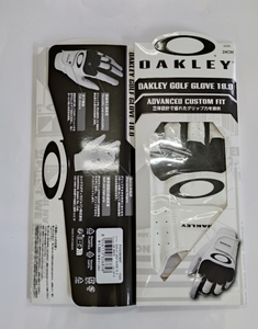 新商品【新品】OAKLEY（オークリー）GOLF　GLOVE　18.0　FOS901697（100　WHITE）24㎝　2枚組　正規品　ストレッチパーツを各所に配置