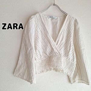 ZARA ショート丈 ザラ シャツ 3309