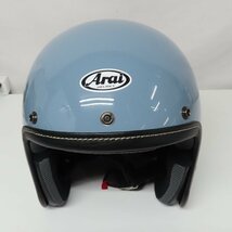 【美品】Arai アライ Classic Air クラシックエアー ジェットヘルメット XLサイズ アイスブルー 人気 バイク 二輪 スクーター 原付_画像5