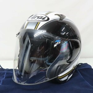 【レア】【希少】Arai アライ SZ-F RETRO レトロ ジェットヘルメット Lサイズ バイク 二輪 スクーター 原付 ツーリング 人気