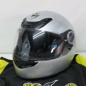 【中古美品】SCORPION スコーピオン フルフェイスヘルメット XXLサイズ バイク 二輪 オートバイ ツーリング