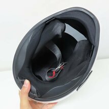 【中古美品】Arai アライ RAPIDE NEO ラパイドネオ フルフェイスヘルメット Sサイズ ホワイト バイク 二輪 オートバイ 人気 ツーリング_画像9