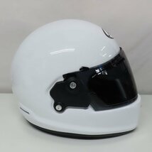 【中古美品】Arai アライ RAPIDE NEO ラパイドネオ フルフェイスヘルメット Sサイズ ホワイト バイク 二輪 オートバイ 人気 ツーリング_画像5