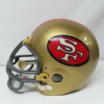 【未使用】【コレクション保管品】RIDDELL/リデル team tested tuff team NFL レプリカヘルメット アメフト アメリカンフットボール_画像3