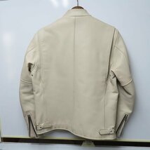 【美品】Schott ショット ライダース レザージャケット Lサイズ シングル 本革 メンズ ウェア 人気 バイク 二輪 バイカー オートバイ_画像3