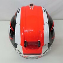 【美品】Arai アライ RX-7X GHOST ゴースト フルフェイスヘルメット Lサイズ バイク 二輪 オートバイ ツーリング サーキット レース_画像7