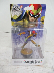 G3066 送料無料！ 未開封 amiibo キャプテン・ファルコン (大乱闘スマッシュブラザーズシリーズ)★箱傷み有