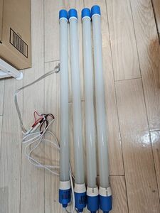 未使用 10W LEDライト 4本 直管型 10W AC100V