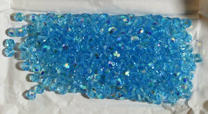 755-5 AQUAMARINE BEADS AURORE BOREACE B-2 6mm