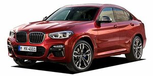 BMW X4 UJ20 (2018)H30.9～高品質断熱カット済みカーフィルム（リンテックプレミアムシリーズスモーク シルフィード　