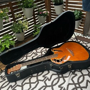 !Ovation CC257 Ovation acoustic guitar akogi hard case attaching 
