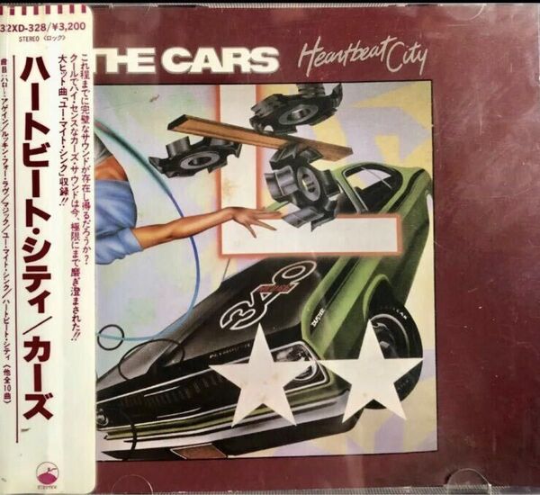 ザ・カーズ ハートビートシティ 国内盤 シール帯 32XD-328