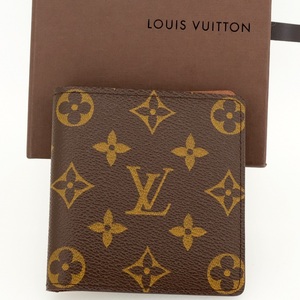 【未使用品】LOUIS VUITTON ルイヴィトン ポルトビエ6 カルトクレディ モノグラム 二つ折り財布（小銭入れなし） M60929