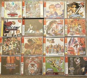 [ grappling game 16 kind set ] Street Fighter month .. .... Gundam Virtual-On Virtua fighter Dead or Alive Guilty 