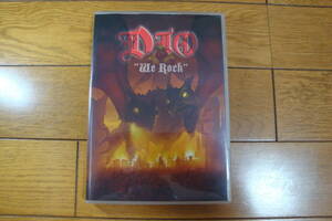 Dio ディオ We Rock ウィ ロック LIVE DVD 日本盤 帯付き / Black Sabbath Rainbow / 即決☆彡 