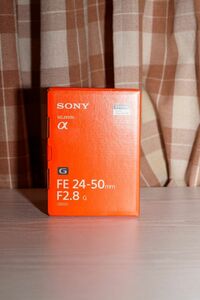 【未使用品】SONY FE24-50mm f2.8GSEL2450G