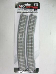 KATO 2-252 PC bending line approach roadbed R790-22.5° LR each 2 pcs insertion 