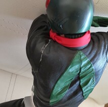 ビッグ　サイズ　ソフビ　仮面ライダー　旧１号　桜島_画像5