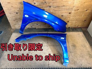 引き取り限定　2002　Impreza　GDA　After-marketフロントフェンダー　leftright　補修ベース　Used item