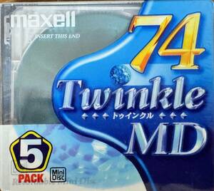 未使用/未開封品 maxell Twinkle MD 74