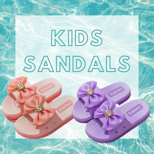  Kids лента сандалии 15.5cm море бассейн водные развлечения девочка пляжные шлепанцы 