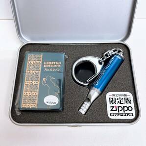 超希少 シリアル入り 未使用 Windy 限定500個 チタンコーティング ホイッスル付き 1994年製 ウィンディ ZIPPO ジッポー オイルライターの画像1