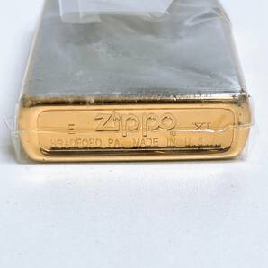 未使用 1995年製 WINDPROOF BEAUTY 銀仕上げ 側面ゴールドカラー ウィンディ Windy ZIPPO ジッポー オイルライターの画像6