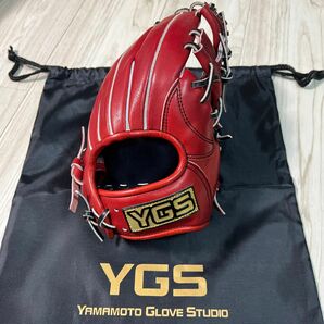 メーカー型付け済み YGS 硬式グローブ 内野手用 G6S ボルドー 日本製 