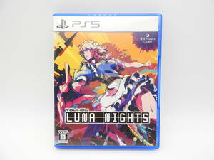 058/G136★中古品★PS5★PS5ソフト Touhou Luna Nights ルナナイツ 東方Project