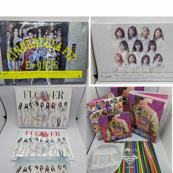 E-girls　Flower　4セット　イーガールズ　フラワー　EXILE　エグザイル　DVD　CD