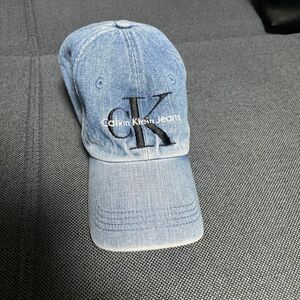 キャップ 帽子 CAP アメリカン　デニム　カルバンクライン　デニムキャップ