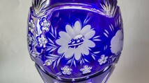 即決 花瓶 フラワーベース エルベクリスタル　ELBE crystal _画像9