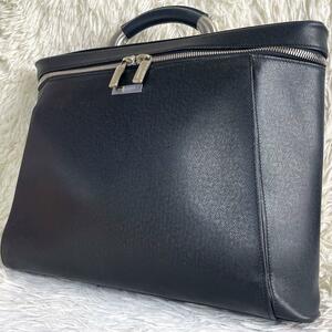1 иен прекрасный товар BURBERRY LONDON Burberry London портфель портфель safia-no кожа натуральная кожа мужской A4 чёрный черный сумка 