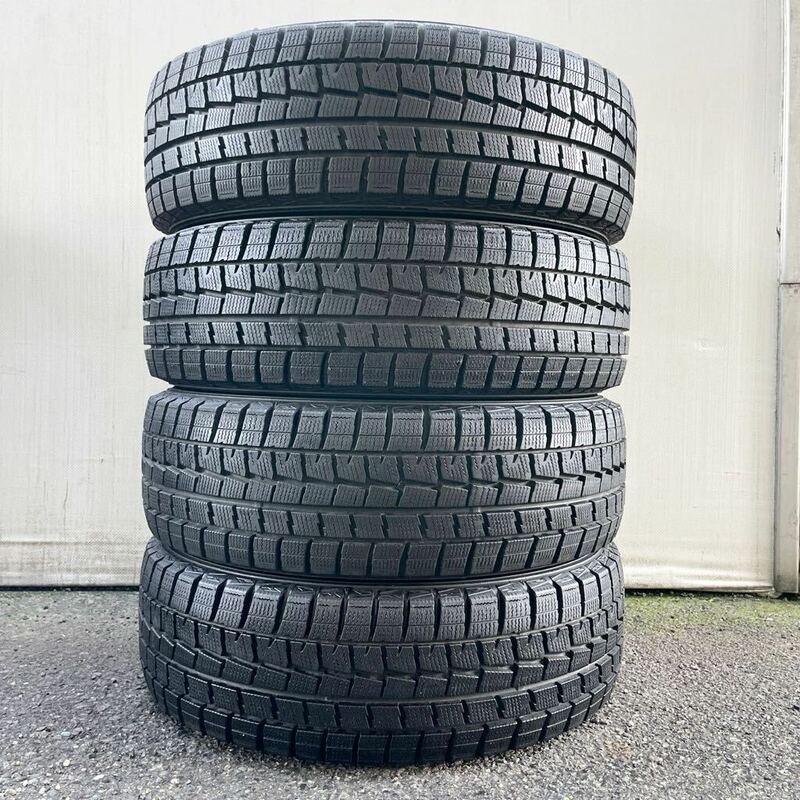 超バリ山.イボ残り☆ダンロップ WINTER MAXXウィンターマックス WM01☆185/65R15☆4本SET☆国産MADE in ジャパン