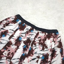 【1円スタート】JILLSTUART　ジルスチュアート　ロングスカート　花柄スカート　2　キュプラ　裏地　レディース_画像4