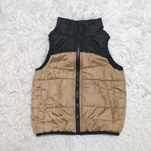 【送料無料】ノーブランド　中綿入り　ベスト　95cm　キッズ　子供服　