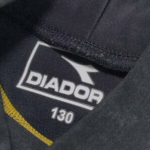 【送料無料】DIADORA ディアドラ ロングスリーブインナー 130cm ロゴ 黒 キッズ 子供服の画像6