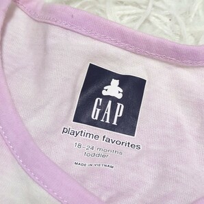 【送料無料】babygap ベビーギャップ Tシャツ トップス 90cm  ロゴ ベビー 子供服の画像4