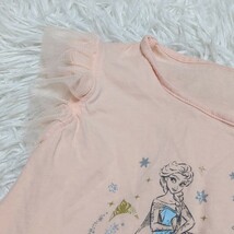 【送料無料】UNIQLO　ユニクロ　ディズニー　アナと雪の女王　Tシャツ　トップス　120㎝　キッズ　子供服_画像4